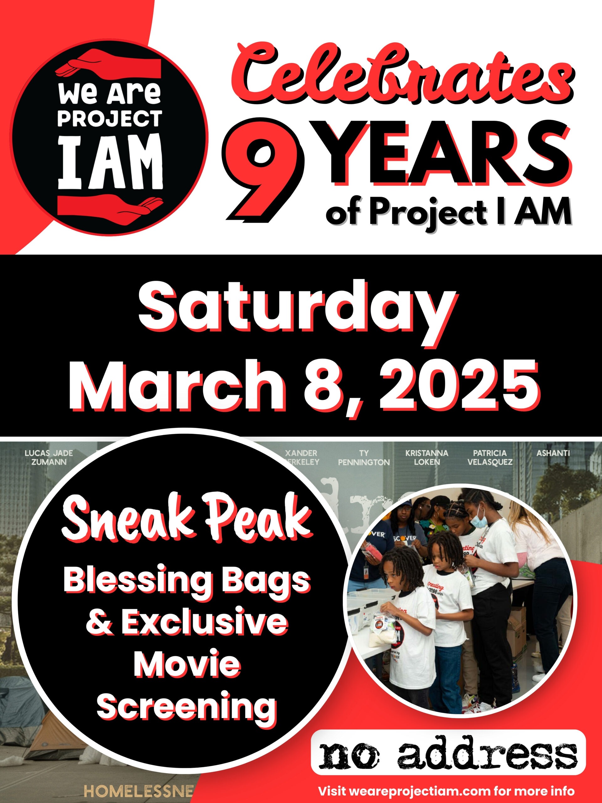 Project I Am 9 Year Anniversary